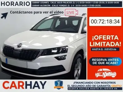 Usado Skoda Karoq Ambition 150 CV (110 kW) 2021 Blanco SUV