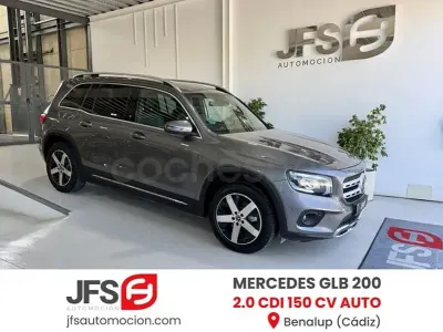 Usado Mercedes GLB200 150 CV (110 kW) 2021 Gris / plata SUV