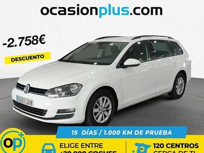 Blanco Usado 2016 VW Golf VII Business Familiar | 12.732 € (Precio justo)
