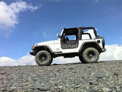 Usado Jeep Wrangler 147 CV (108 kW) 2003 Blanco SUV