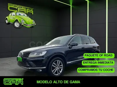 Usado VW Touareg 262 CV (192 kW) 2017 Azul SUV