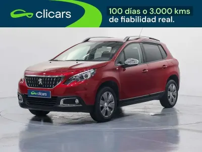 Usado Peugeot 2008 GT-line 110 CV (80 kW) 2017 Rojo SUV