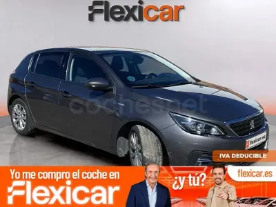 Usado Peugeot 308 Style 130 CV (95 kW) 2020 Gris Berlina