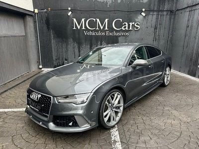 Usado Audi RS7 Sportback Performance 605 CV (444 kW) 2017 Gris Utilitario