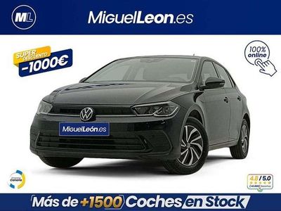 Usado VW Polo 95 CV (69 kW) 2023 Negro Utilitario