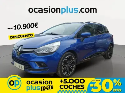 Usado Renault Clio GrandTour Zen 120 CV (88 kW) 2018 Azul Familiar