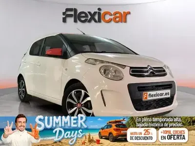 Usado Citroën C1 PureTech 82 CV (60 kW) 2017 Blanco Utilitario