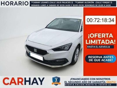 Usado Seat Leon Style 116 CV (85 kW) 2021 Blanco Berlina
