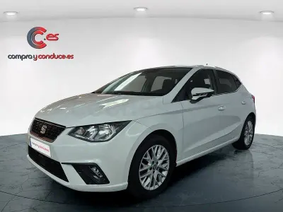 Usado Seat Ibiza Style 115 CV (84 kW) 2017 Blanco Berlina
