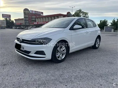 Käytetty VW Polo Advance 95 HP (69 kW) 2018 Valkoinen Viistoperä