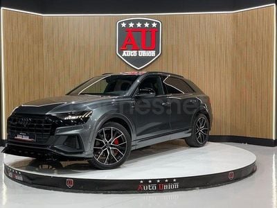 Usado Audi Q8 S-Line 286 CV (210 kW) 2018 Gris / plata SUV