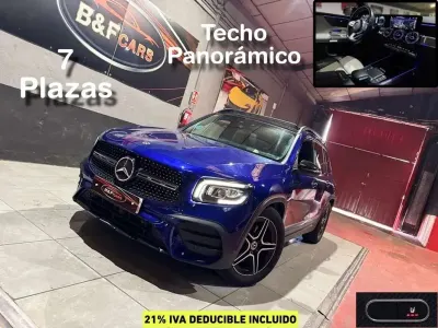 Usado Mercedes GLB200 150 CV (110 kW) 2021 Azul SUV
