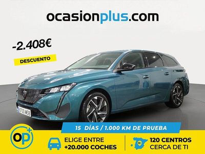 Azul Usado 2024 Peugeot 308 Allure Familiar | 20.990 € (Precio justo)