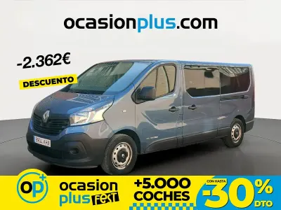 Usado Renault Trafic 125 CV (91 kW) 2018 Azul Monovolumen