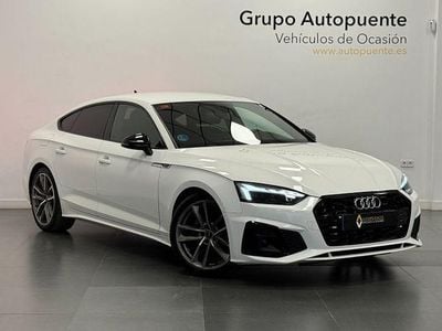 Usado Audi A5 S-Line 163 CV (119 kW) 2022 Blanco Coupe