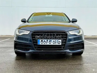 Usado Audi A6 245 CV (180 kW) 2015 Negro Familiar