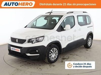 Usado Peugeot Rifter Active 100 CV (73 kW) 2019 Blanco Monovolumen