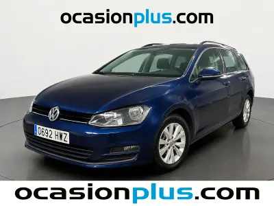 Usado VW Golf Sportsvan Edition 105 CV (77 kW) 2014 Azul Monovolumen