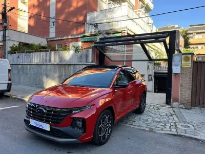 Usado Hyundai Tucson N Line 150 CV (110 kW) 2022 Rojo SUV
