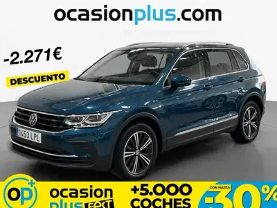 Usado VW Tiguan Life 150 HP (110 kW) 2021 Azul SUV