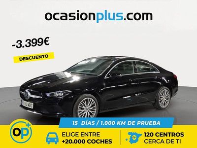 Negro Usado 2022 Mercedes CLA250e Berlina | 31.450 € (Precio justo)