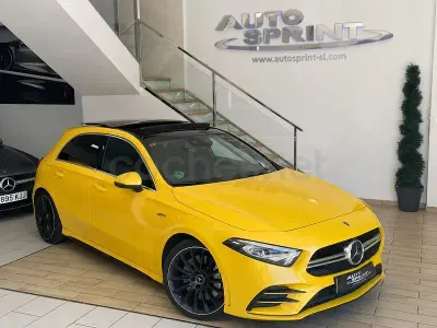 Usado Mercedes A35 AMG AMG 306 CV (225 kW) 2019 Amarillo Berlina