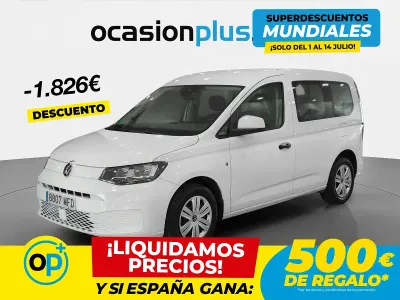 Usado VW Caddy 102 CV (75 kW) 2023 Blanco Monovolumen