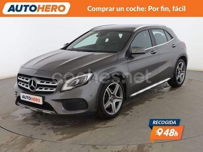 Gris Usado 2018 Mercedes GLA220 AMG line SUV | 25.399 € (Precio justo)