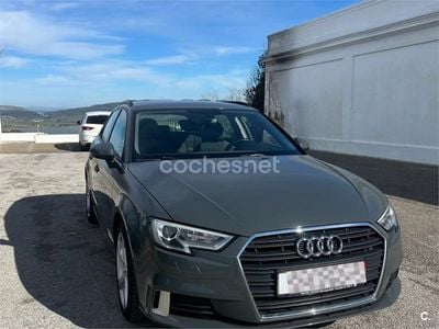 Usado Audi A3 150 CV (110 kW) 2017 Gris / plata Berlina