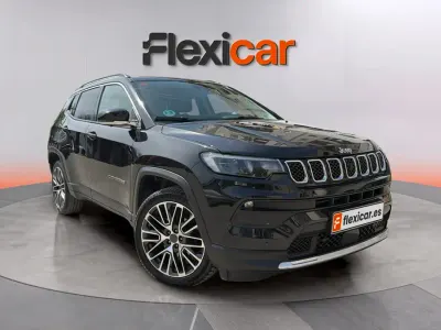 Usado Jeep Compass Limited 131 CV (96 kW) 2021 Negro SUV