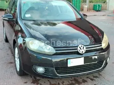 Usado VW Golf VI Sport 105 CV (77 kW) 2010 Negro Utilitario