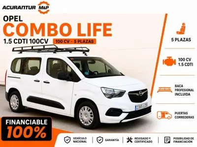Usado Opel Combo Life Edition+ 102 CV (75 kW) 2021 Blanco Monovolumen
