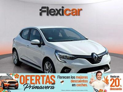 Usado Renault Clio V Intens 90 CV (66 kW) 2021 Blanco Berlina