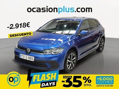 Usado VW Polo 95 CV (69 kW) 2025 Azul Berlina