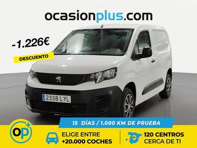 Blanco Usado 2022 Peugeot Partner S Monovolumen | 12.190 € (Precio justo)