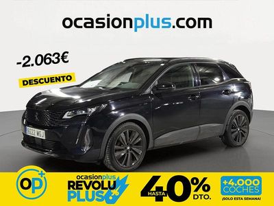 Usado Peugeot 3008 GT 130 CV (95 kW) 2023 Negro SUV