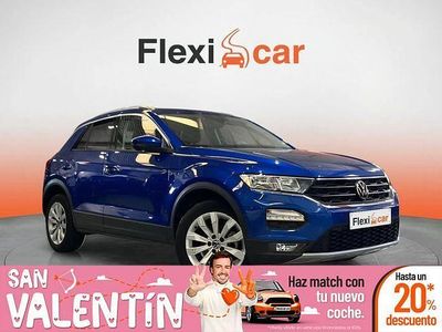 Usado VW T-Roc Advance 110 CV (80 kW) 2021 Azul SUV