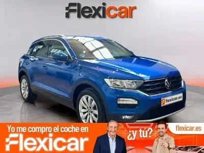 Usado VW T-Roc Advance 150 CV (110 kW) 2021 Azul SUV