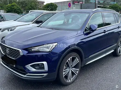 Usado Seat Tarraco 4Drive 190 CV (139 kW) 2020 Azul SUV
