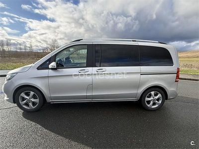 Usado Mercedes V200 Avantgarde 136 CV (100 kW) 2019 Gris / plata Monovolumen
