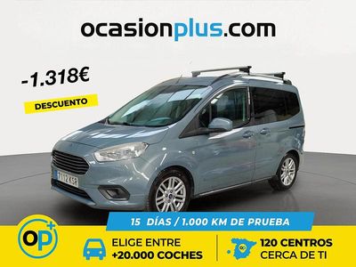 Usado Ford Tourneo Courier Titanium 100 CV (73 kW) 2018 Azul Monovolumen