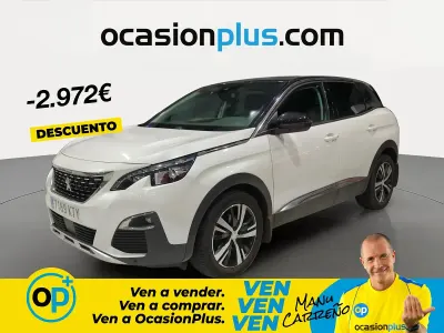 Usado Peugeot 3008 Allure 130 CV (95 kW) 2019 Blanco SUV