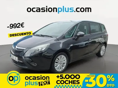 Usado Opel Zafira Selective 136 CV (100 kW) 2016 Negro Monovolumen