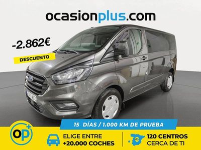 Gris Usado 2023 Ford Transit Custom Trend Familiar | 31.490 € (Caro)