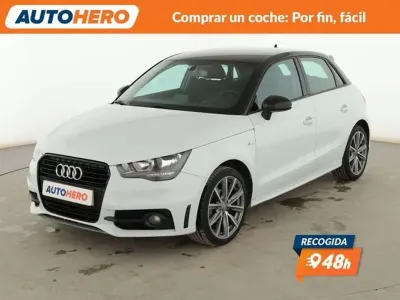 Usado Audi A1 Ambition 90 CV (66 kW) 2014 Blanco Utilitario