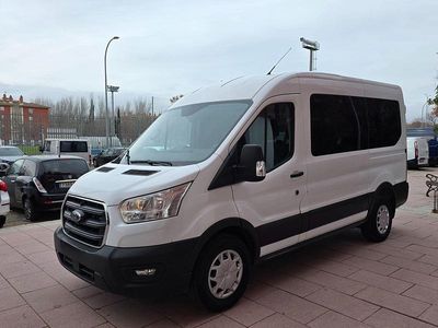 Blanco Usado 2021 Ford Transit Trend Familiar | 31.900 € (Un poco caro)