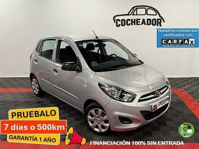 Usado Hyundai i10 Comfort 85 CV (62 kW) 2012 Gris / plata Utilitario