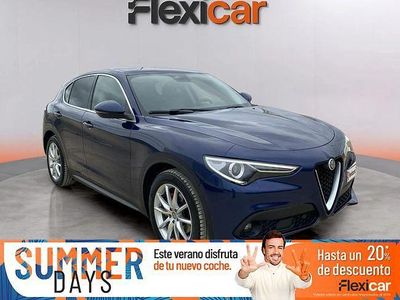 Usado Alfa Romeo Stelvio 180 CV (132 kW) 2017 Azul SUV