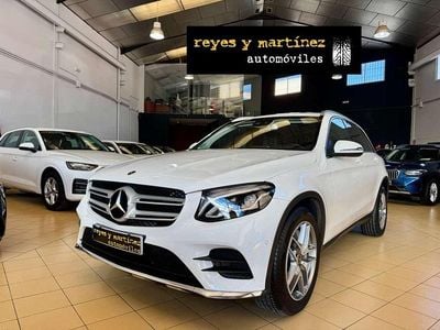 Blanco Usado 2019 Mercedes GLC220 SUV | 33.900 € (Precio justo)