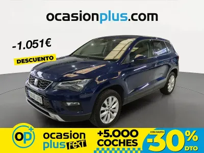 Usado Seat Ateca Ecomotive 115 CV (84 kW) 2016 Azul SUV